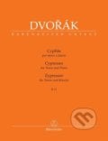 Cypřiše pro tenor a klavír - Antonín Dvořák, Bärenreiter Praha, 2022