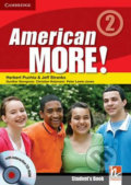 Kniha: American More! Level 2: Students Book with CD-ROM (Jeff Stranks)