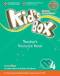 Kid´s Box 4: Teacher´s Resource Book - Kathryn Escribano, Cambridge University Press, 2017