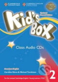Kid´s Box 2: Class Audio CDs (4) American English,Updated 2nd Edition - Caroline Nixon, Cambridge University Press, 2017