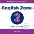 English Zone 3 - Audio Class CDs - Rob Nolasco, Oxford University Press, 2008