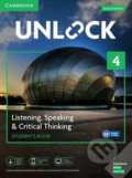 Kniha: Unlock Level 4: Listening, Speaking & Critical Thinking Student´s Book, Mob App and Online Workbook w/ Downloadable Audio and Video (Lewis Lansford). Cambridge University Press, 2019