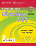 Objective PET Student´s Book with Answers with CD-ROM with Testbank - Barbara Thomas, Louise Hashemi, Cambridge University Press, 2016