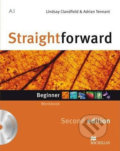 Kniha: Straightforward 2nd Ed. Beginner: Workbook & Audio CD without Key (Lindsay Clandfield)