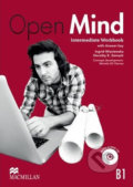 Open Mind Intermediate: Workbook with key & CD Pack - Ingrid Wisniewska, MacMillan, 2014