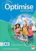 Optimise A2: Student´s Book Pack - Jeremy Bowell, MacMillan, 2017