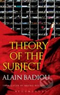 Theory of the Subject - Alain Badiou, Bloomsbury, 2013