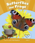 Pearson English Readers Level 3: Butterflies Frogs Rdr CLIL AmE - Rachel Wilson, Pearson, 2013