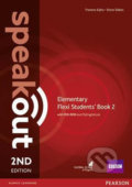 Speakout Elementary Flexi 2: Coursebook w/ MyEnglishLab, 2nd Edition - Steve Oakes, Frances Eales, Pearson, 2016