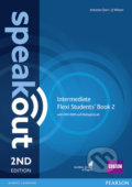 Speakout Intermediate Flexi 2: Coursebook w/ MyEnglishLab, 2nd Edition - J.J. Wilson, Antonia Clare, Pearson, 2016