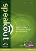 Kniha: Speakout Pre-Intermediate Flexi 2: Coursebook w/ MyEnglishLab, 2nd Edition (J.J. Wilson)