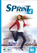 Kniha: Sprint 4 - Student´s book + downloadable digital book (Catrin E. Morris a Luke Prodromou). Eli, 2017