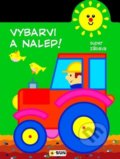 Kniha: Vybarvi a nalep! Traktor (SUN)