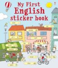 My first English sticker book - Sue Meredith, Usborne, 2016
