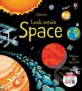 Kniha: Look inside space (Usborne). Usborne, 2012