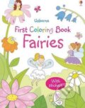 Kniha: First Colouring Book: Fairies (Jessica Greenwell). Usborne, 2011