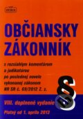 Kniha: Občianský zákonník 2013 (Nová Práca). Nová Práca, 2013