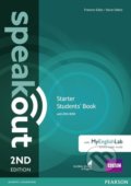 Kniha: Speakout Starter: Student´s Book with Active Book with DVD with MyEnglishLab, 2nd (Steve Oakes). Pearson, 2021