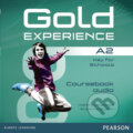 Audiokniha: Gold Experience A2: Class Audio CDs (Kathryn Alevizos a Suzanne Gaynor). Pearson, 2014