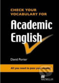 Check: Vocabulary for Academic English Student Book - David Porter, MacMillan
