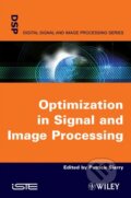 Kniha: Optimisation in Signal and Image Processing (Patrick Siarry). Wiley-Blackwell, 2009