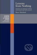 Lessons from Nothing - Bruce Marsland, Cambridge University Press, 1999