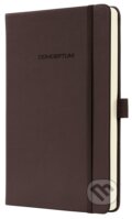 Zápisník CONCEPTUM® design – kávová hnedá (A5, linajkový), 2013