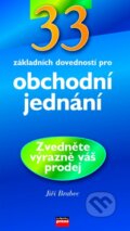 Kniha: 33 základních dovedností pro obchodní jednání (Jiří Brabec), 2003