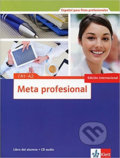 Kniha: Meta Profesional  1 (A1-A2) – Libro del alumno + CD (Klett)