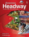 American Headway 1 - Student&#039;s Book + CD - John Soars, Liz Soars, Oxford University Press, 2010