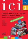 Kniha: Ici 2/A2 Cahier d´exercices + CD Fichier "Dsécouvertes" (version internationale). (Dominique Abry)