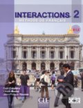 Interactions 2: /A1.2 Livre+DVDRom - Gaël Crépieux, Cle International, 2014