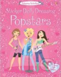 Kniha: Sticker Dolly Dressing: Popstars (Lucy Beckett-Bowman). Usborne, 2014