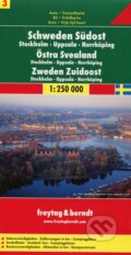 Schweden Südost 1:250 000 (freytag&berndt). freytag&berndt, 2013