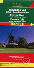 Schweden Süd 1:250 000 (freytag&berndt). freytag&berndt, 2013