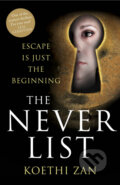The Never List - Koethi Zan, Harvill Secker, 2013