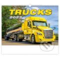 Nástěnný kalendář Trucks 2023, Helma365, 2022