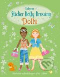 Kniha: Sticker Dolly Dressing: Dolls (Fiona Watt). Usborne, 2022