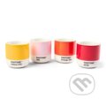 PANTONE Macchiato hrnček set 4ks - Yellow, Red, Orange, Light Pink, LEGO, 2022