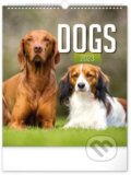 Nástěnný kalendář Dogs 2023, Presco Group, 2022