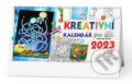 Stolní Kreativní kalendář pro děti 2023, Baloušek, 2022