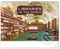 Nástěnný kalendář Libraries of the World 2023, Presco Group, 2022