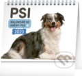 Stolní kalendář Psi - se jmény psů 2023, 2022