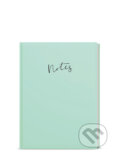 Notes linkovaný Pastel - zelená (Baloušek). Baloušek, 2022