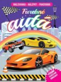 Farebné autá (maľovanka - nálepky - panoráma), Foni book, 2022