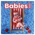 Poznámkový nástěnný kalendář Babies - Věra Zlevorová 2023 (Presco Group)