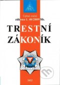 Kniha: Trestní zákoník č. 40/2009 Sb (Armex). Armex, 2022