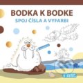 Kniha: Bodka k bodke 1 - spoj čísla vyfarbi (OTAVIUS)