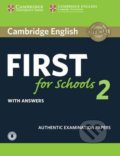 Cambridge English First for Schools 2, Cambridge University Press, 2016