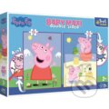 Puzzle: Puzzle Baby MAXI 2x10 - Peppa Pig (Trefl). Trefl, 2021